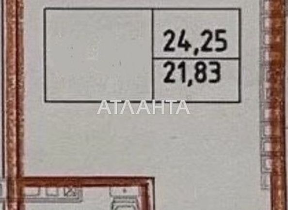 1-кімнатна квартира за адресою вул. Бочарова ген. (площа 25 м²) - Atlanta.ua - фото 7