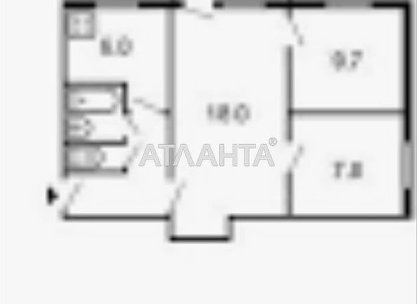 3-комнатная квартира по адресу ул. Варненская (площадь 48,1 м²) - Atlanta.ua - фото 22