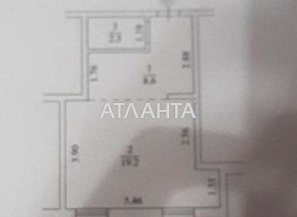 1-комнатная квартира по адресу ул. Черноморская (площадь 30,3 м²) - Atlanta.ua - фото 15