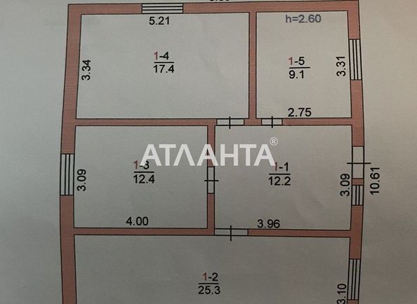 House by the address st. Tsvetochnaya (area 101 m²) - Atlanta.ua - photo 13