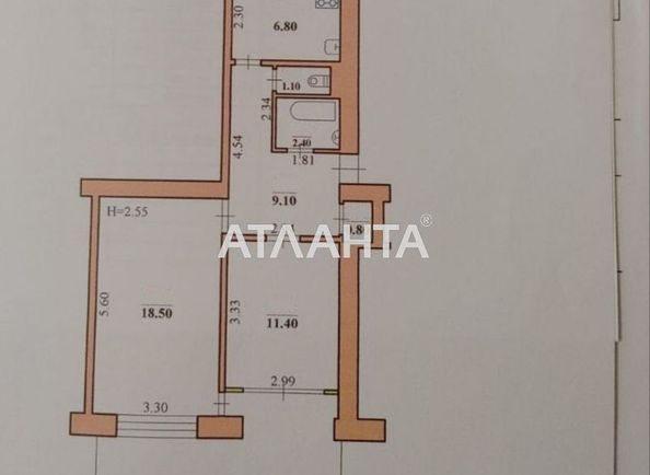 2-комнатная квартира по адресу ул. Головна (площадь 63,4 м²) - Atlanta.ua - фото 14