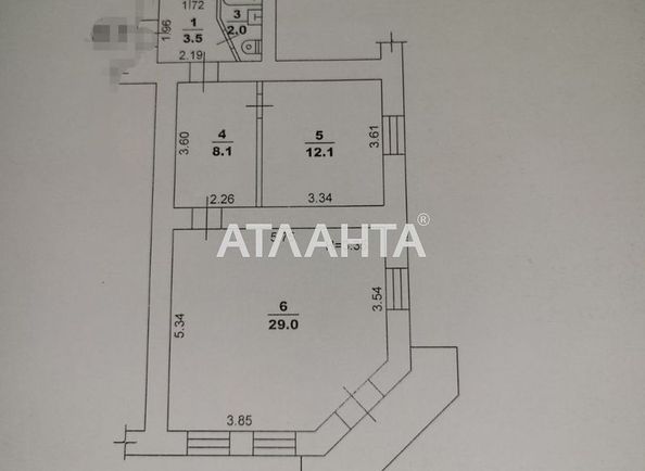 2-комнатная квартира по адресу Толстого льва пл. (площадь 63 м²) - Atlanta.ua - фото 17