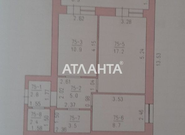 2-rooms apartment apartment by the address st. Kudryashova Krupskoy (area 58,8 m²) - Atlanta.ua - photo 4
