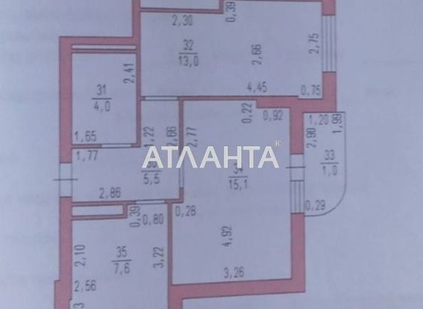 2-rooms apartment apartment by the address st. Torgovaya (area 46,2 m²) - Atlanta.ua - photo 4
