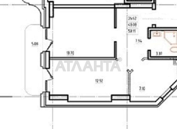 2-rooms apartment apartment by the address st. Gimnazicheskaya Inostrannoy kollegii (area 52,3 m²) - Atlanta.ua - photo 6
