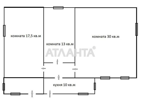 Будинок за адресою вул. Центральна (площа 75 м²) - Atlanta.ua - фото 11