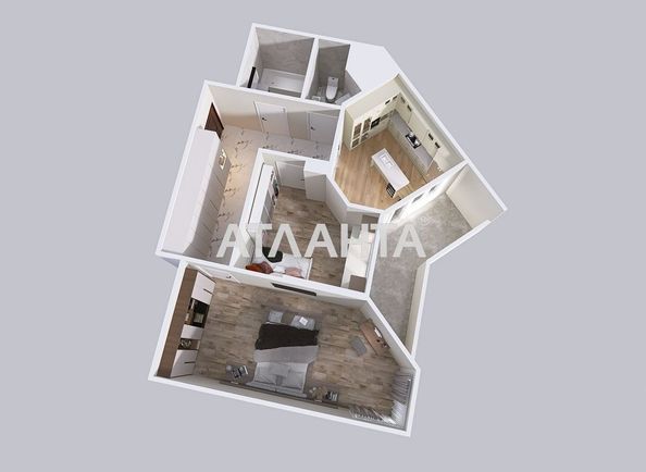 2-rooms apartment apartment by the address st. Ovidiopolskaya dor (area 59 m²) - Atlanta.ua - photo 9