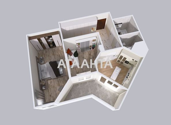 2-rooms apartment apartment by the address st. Ovidiopolskaya dor (area 59 m²) - Atlanta.ua - photo 11