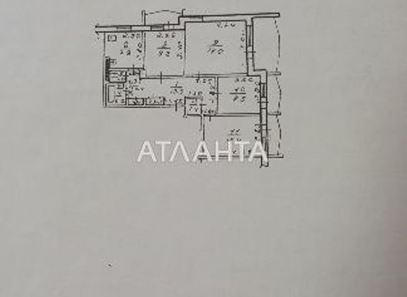 Багатокімнатна квартира за адресою Добровольського пр. (площа 87 м²) - Atlanta.ua - фото 16