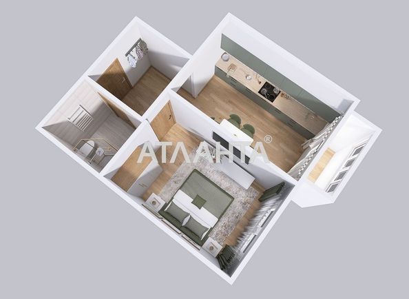 1-room apartment apartment by the address st. Shirokaya (area 35,8 m²) - Atlanta.ua - photo 9