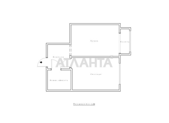 1-room apartment apartment by the address st. Shirokaya (area 35,8 m²) - Atlanta.ua - photo 12