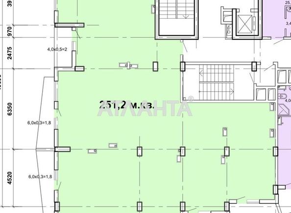 1-room apartment apartment by the address st. Vannyy per (area 251,2 m²) - Atlanta.ua - photo 11