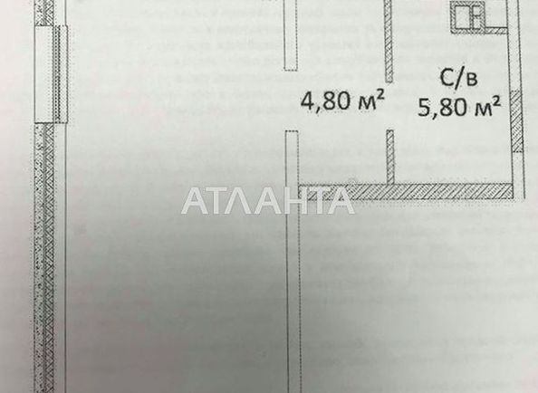 1-кімнатна квартира за адресою вул. Літературна (площа 40,6 м²) - Atlanta.ua - фото 5