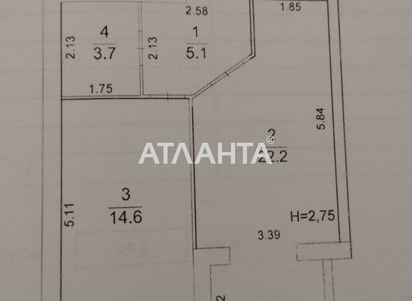 1-room apartment apartment by the address st. Sakharova (area 46 m²) - Atlanta.ua - photo 14