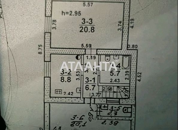 House by the address st. Yuzhnaya (area 110,6 m²) - Atlanta.ua - photo 21