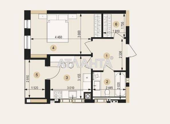 1-кімнатна квартира за адресою вул. Пасічна (площа 39,5 м²) - Atlanta.ua - фото 2