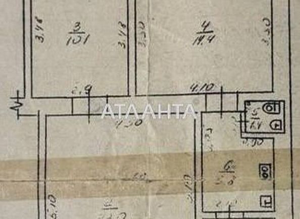 3-кімнатна квартира за адресою вул. Болгарська (площа 60 м²) - Atlanta.ua - фото 10