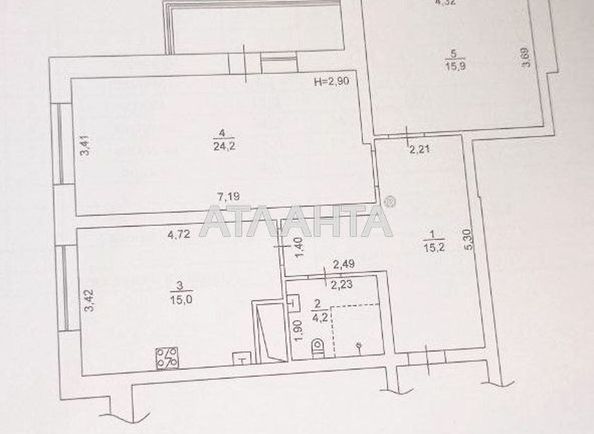 3-rooms apartment apartment by the address st. Kanatnaya Sverdlova (area 78,5 m²) - Atlanta.ua - photo 22