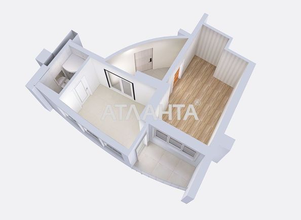 1-room apartment apartment by the address st. Dacha Kovalevskogo Amundsena (area 32,5 m²) - Atlanta.ua - photo 8