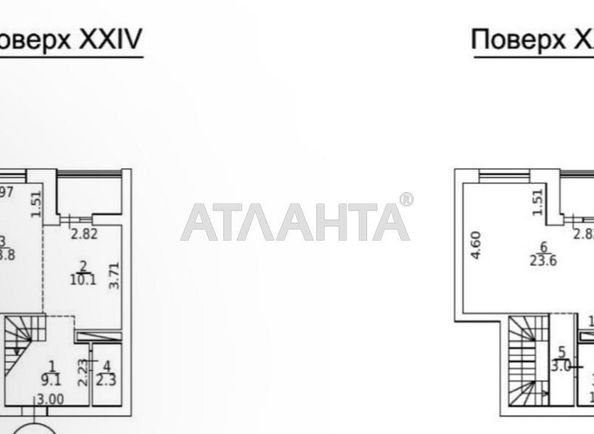 2-кімнатна квартира за адресою вул. Гулака Миколи (площа 73,3 м²) - Atlanta.ua - фото 11