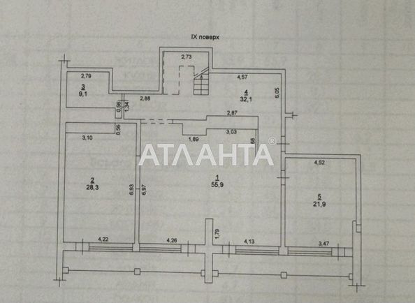 4+-rooms apartment apartment by the address st. Gagarinskoe plato (area 363,5 m²) - Atlanta.ua - photo 42