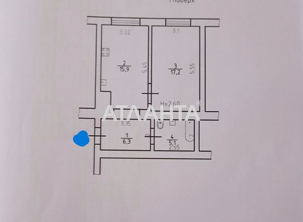 1-room apartment apartment by the address st. Malovskogo (area 44,5 m²) - Atlanta.ua - photo 7
