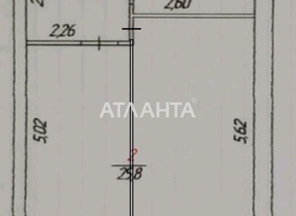 2-кімнатна квартира за адресою вул. Заболотного (площа 35 м²) - Atlanta.ua - фото 11