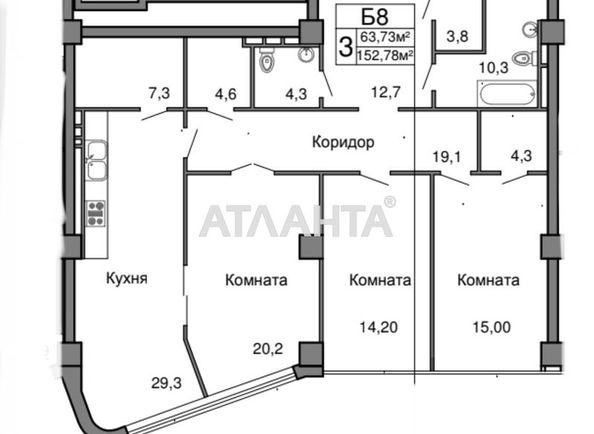 3-кімнатна квартира за адресою Морехідний пров. (площа 152 м²) - Atlanta.ua - фото 2