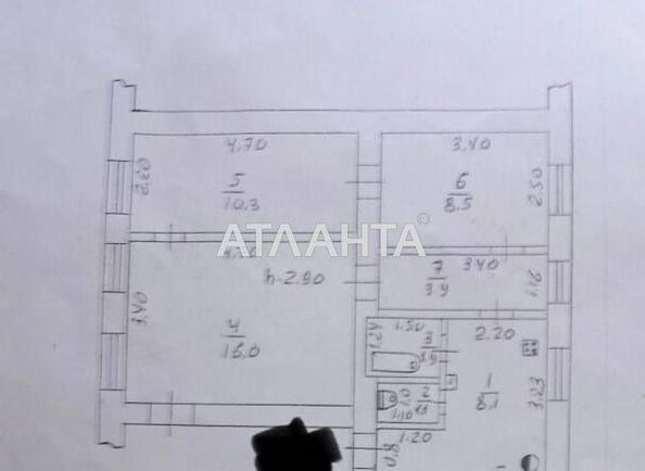 3-rooms apartment apartment by the address st. Malaya arnautskaya Vorovskogo (area 50 m²) - Atlanta.ua - photo 7