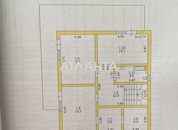 Будинок за адресою вул. Слов`янська (площа 150 м²) - Atlanta.ua - фото 3