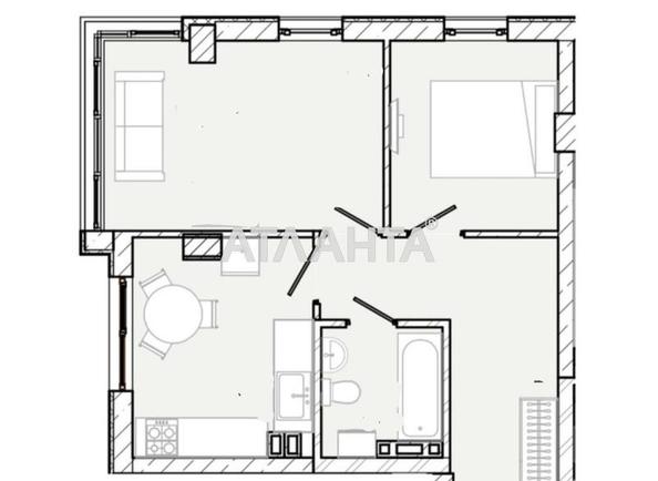 2-rooms apartment apartment by the address st. Marselskaya (area 48,3 m²) - Atlanta.ua - photo 10