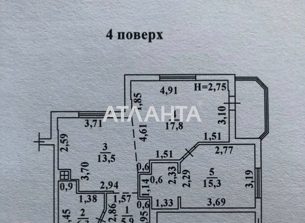 1-room apartment apartment by the address st. Raduzhnyy m n (area 60 m²) - Atlanta.ua - photo 9