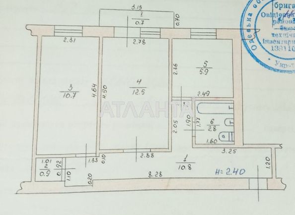 2-кімнатна квартира за адресою вул. Паркова (площа 44,4 м²) - Atlanta.ua - фото 5