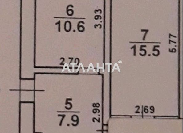 2-комнатная квартира по адресу ул. Коблевская (площадь 36,6 м²) - Atlanta.ua - фото 8