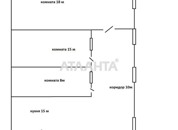 Будинок за адресою вул. Пересипська 2-а (площа 70 м²) - Atlanta.ua - фото 24