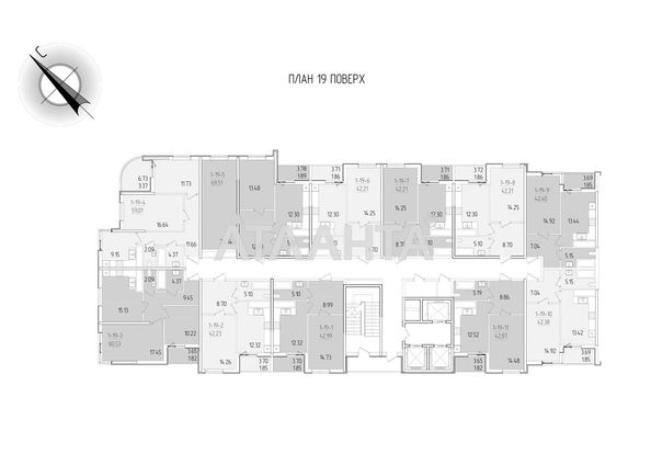 1-room apartment apartment by the address st. Krasnova (area 42 m²) - Atlanta.ua - photo 2
