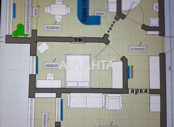 2-кімнатна квартира за адресою вул. Сонячна (площа 74,7 м²) - Atlanta.ua - фото 25