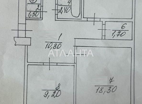 3-кімнатна квартира за адресою вул. Південно-Кільцева (площа 68,7 м²) - Atlanta.ua - фото 11