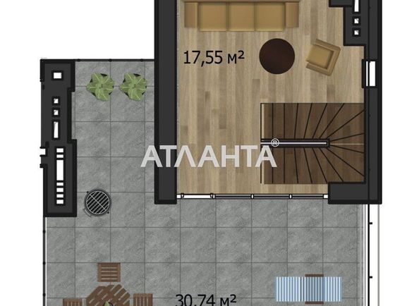 3-rooms apartment apartment by the address st. Nikolaevskaya (area 99,6 m²) - Atlanta.ua - photo 13