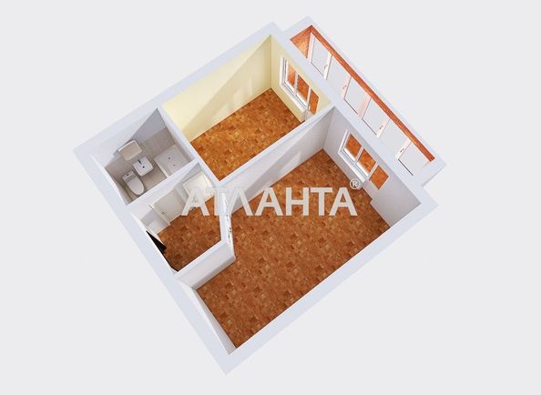 1-кімнатна квартира за адресою вул. Коралова (площа 46 м²) - Atlanta.ua - фото 11