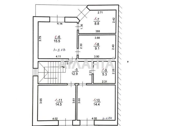Будинок за адресою вул. Шевченка (площа 164 м²) - Atlanta.ua - фото 13