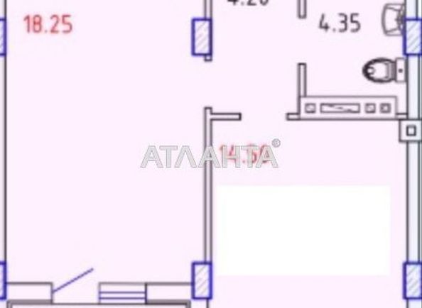 1-room apartment apartment by the address st. Bocharova gen (area 40,4 m²) - Atlanta.ua - photo 7