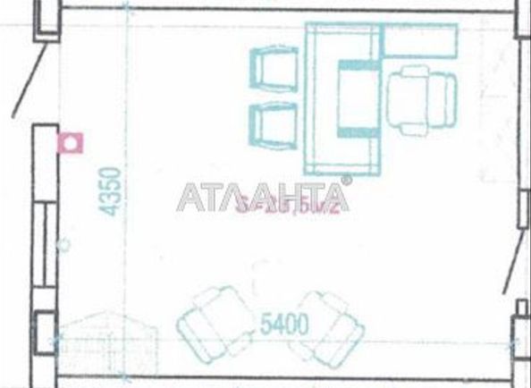 1-кімнатна квартира за адресою вул. Бочарова ген. (площа 28,1 м²) - Atlanta.ua - фото 7