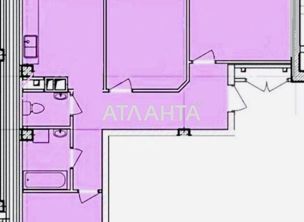3-комнатная квартира по адресу Люстдорфская дор. (площадь 85,5 м²) - Atlanta.ua - фото 20