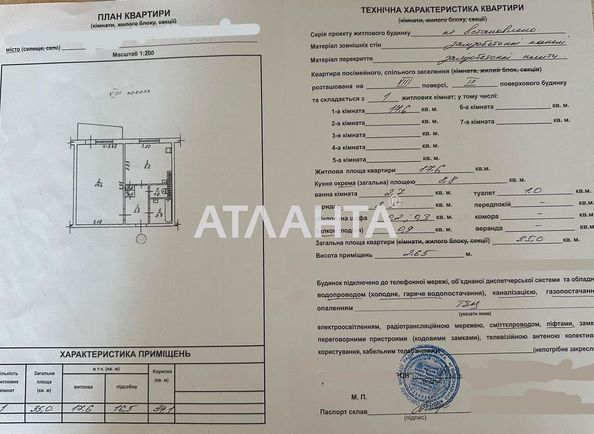 1-кімнатна квартира за адресою Люстдорфська дор. (площа 35 м²) - Atlanta.ua - фото 17
