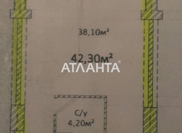 2-комнатная квартира по адресу ул. Литературная (площадь 43 м²) - Atlanta.ua - фото 11