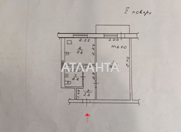 1-кімнатна квартира за адресою вул. Лютнева (площа 28,5 м²) - Atlanta.ua - фото 10