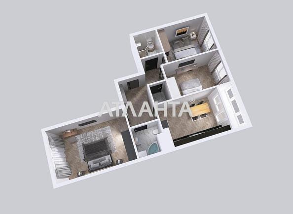 3-rooms apartment apartment by the address st. Prokhorovskaya Khvorostina (area 93 m²) - Atlanta.ua - photo 24