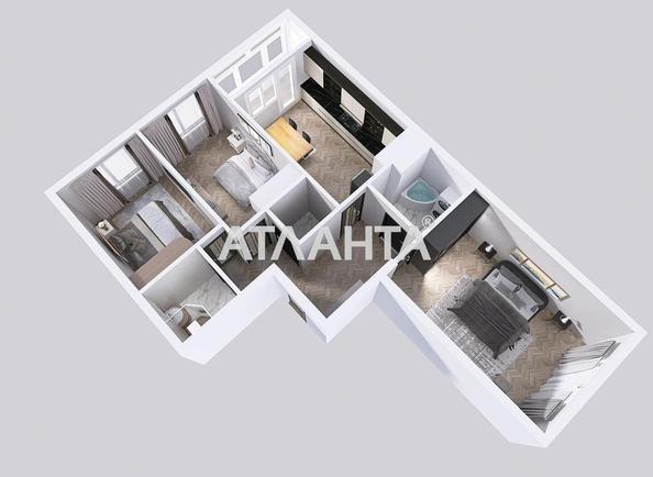 3-rooms apartment apartment by the address st. Prokhorovskaya Khvorostina (area 93 m²) - Atlanta.ua - photo 25