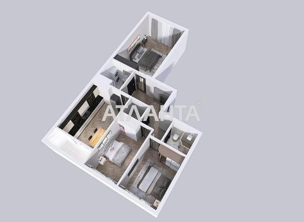 3-rooms apartment apartment by the address st. Prokhorovskaya Khvorostina (area 93 m²) - Atlanta.ua - photo 27